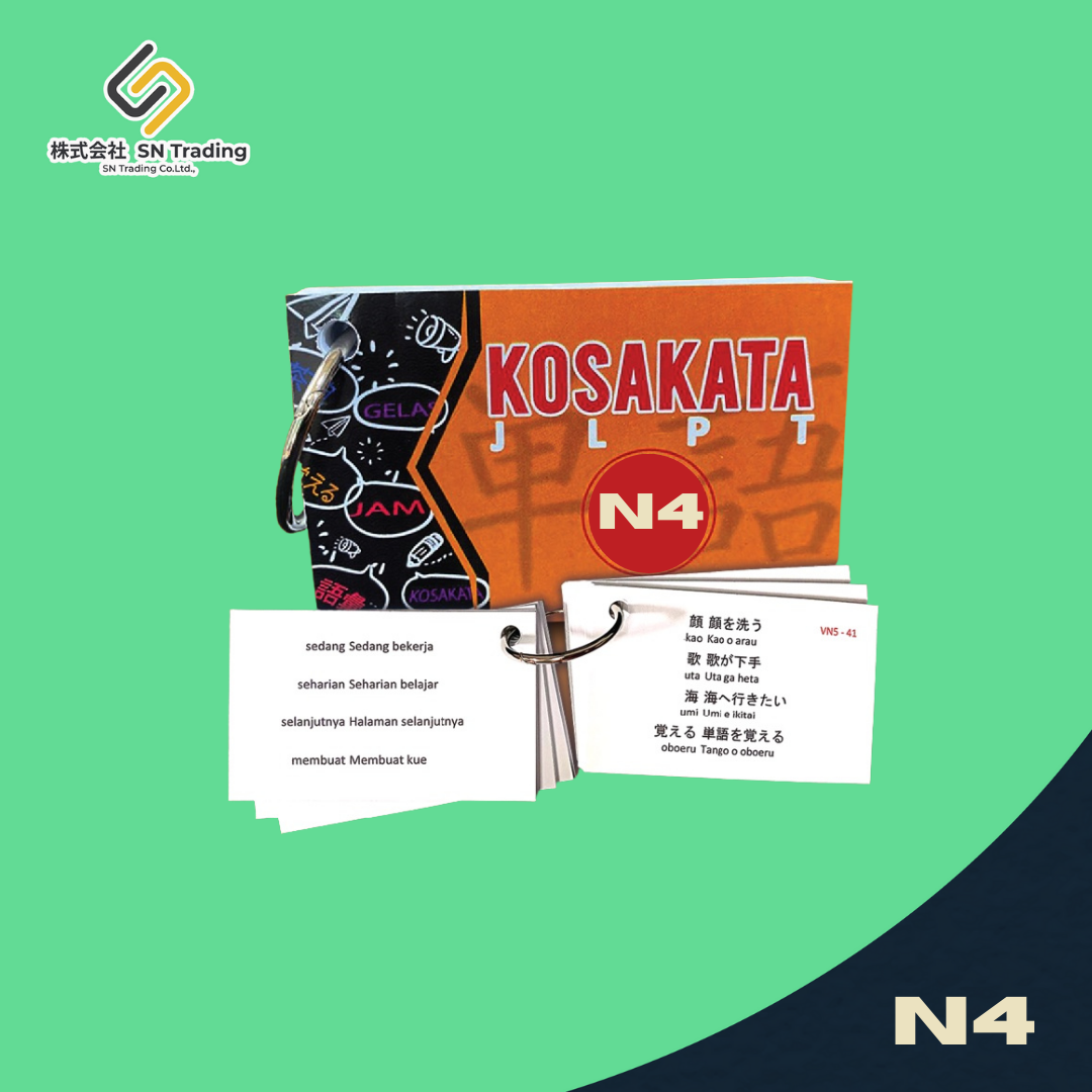 Flashcard N4 Kosakata