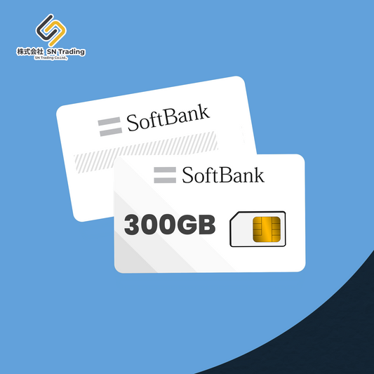 Softbank SIM 300GB Bulanan