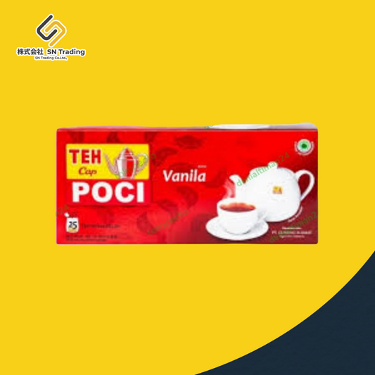 Teh Cap Poci Vanila - 25 pcs teabags